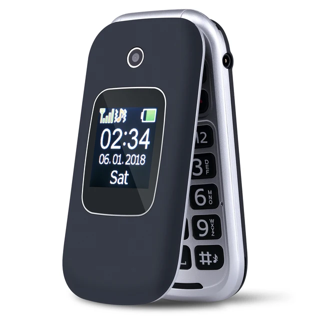 Cheap OEM feature phone MESIA EZ1 mobile phones Cell Phone For Elderly with SOS