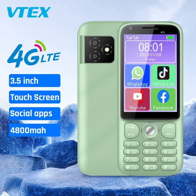 Cheap OEM feature phone MESIA EZ1 mobile phones Cell Phone For Elderly with SOS