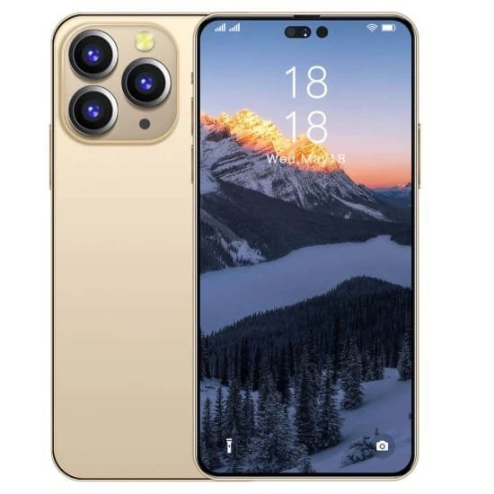 Ultra-thin Smartphones 6.52Inch Display 4GB+128GB