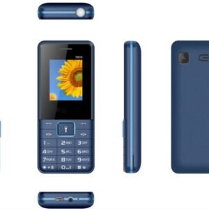 Keypad Phone with Rear Camera, Long-Lasting Battery, Wireless FM Radio