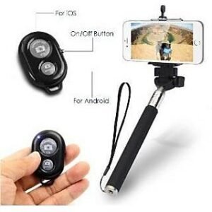 mumu Bluetooth Extendable Selfie Stick Tripod with