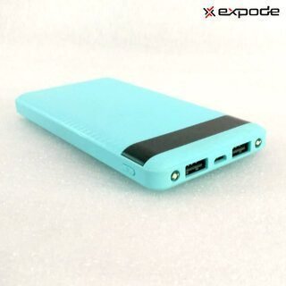 Expode 15000 mAh Lithium-ion Dual USB for All USB-Charged Devices 3 Output Power Bank (Assorted Color)